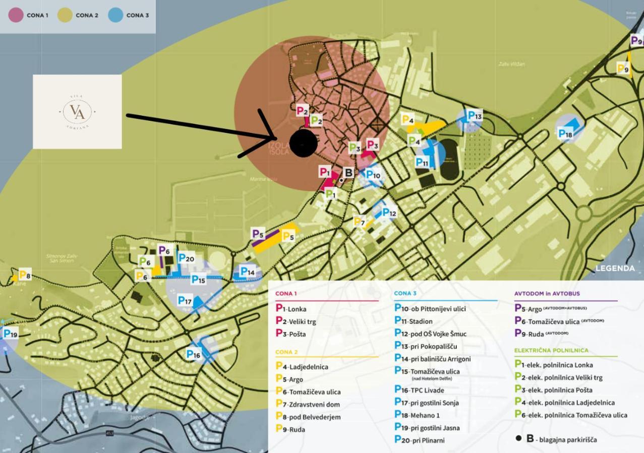 Vila Adriana Izola Eksteriør billede